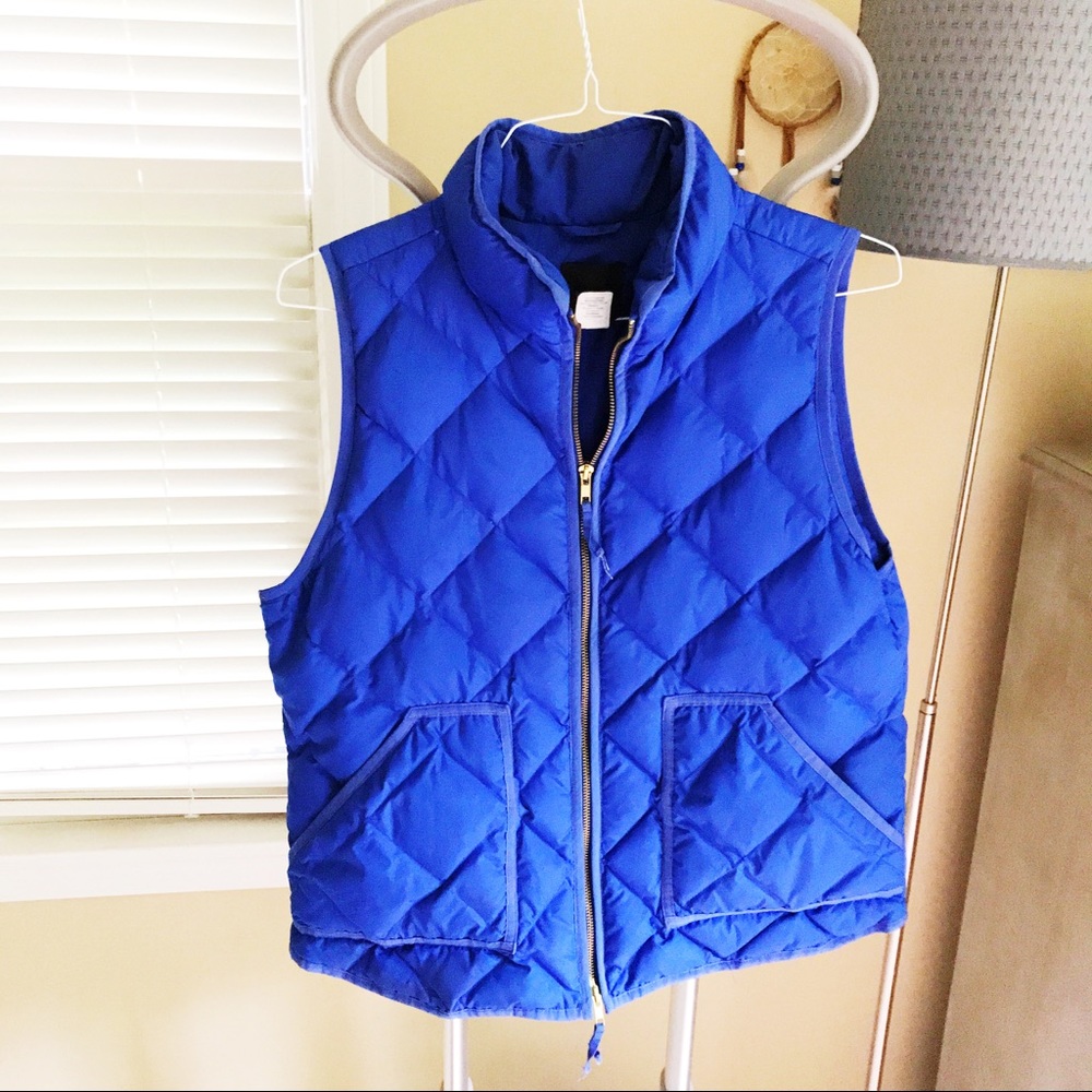 JCrew Vest, Royal Blue, Large